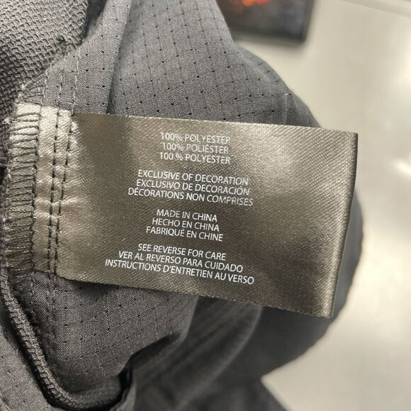 Banana Republic Men's Size 36/32 Black Flat Front Black Tech Pants - Picture 5 of 7